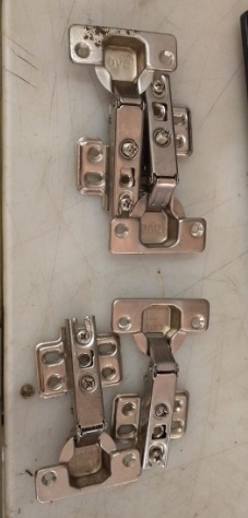 Stainless Steel Hydraulic Hinges Pack Of 2 Pair