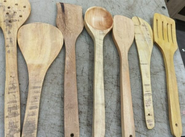 Wooden Spoon Spatula Set Of 7