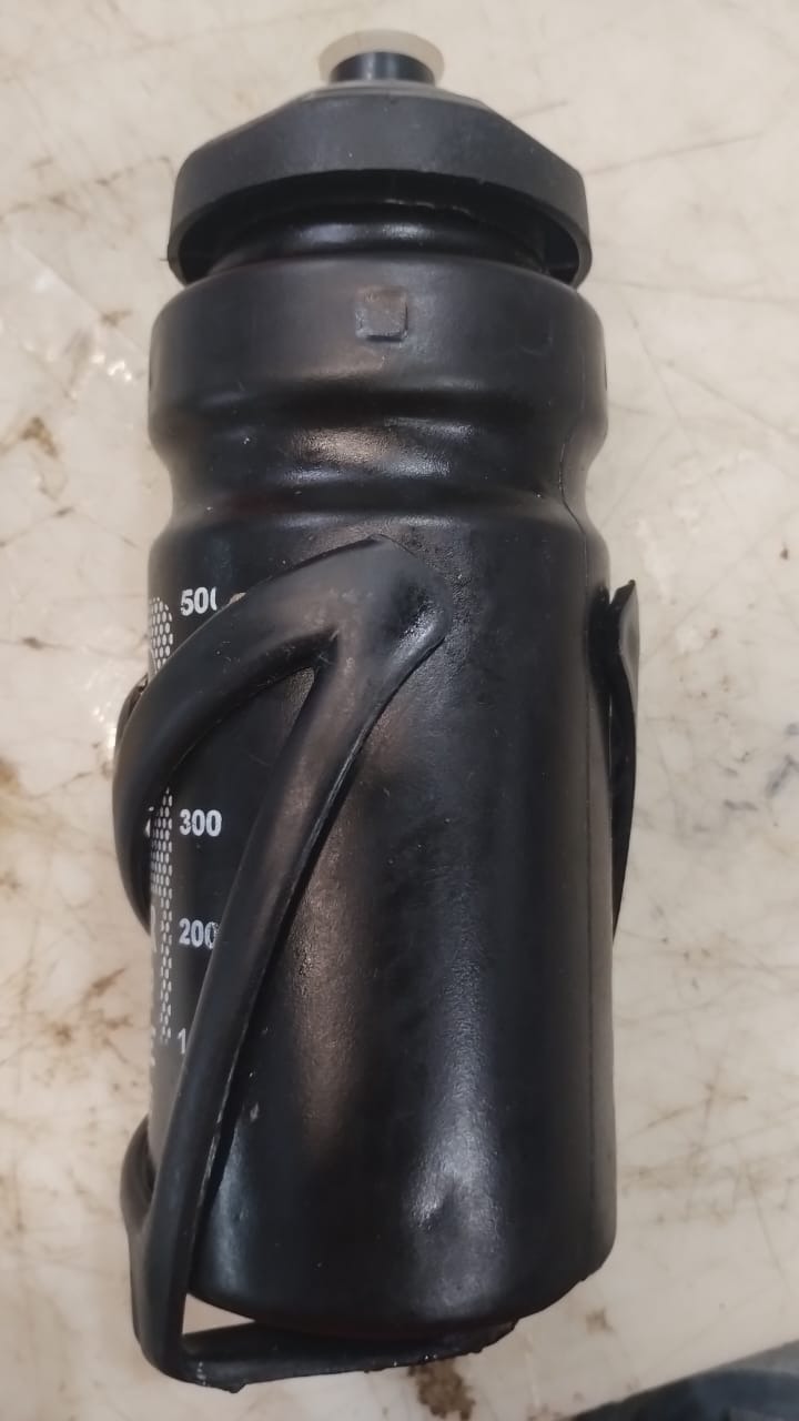Plastic Water Bottle Black