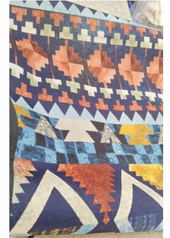 Multicolor Printed Door Mat