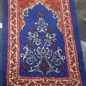 Ibadat Prayer Mat Darbar Blue Rug Mats Size 41X24 Inch