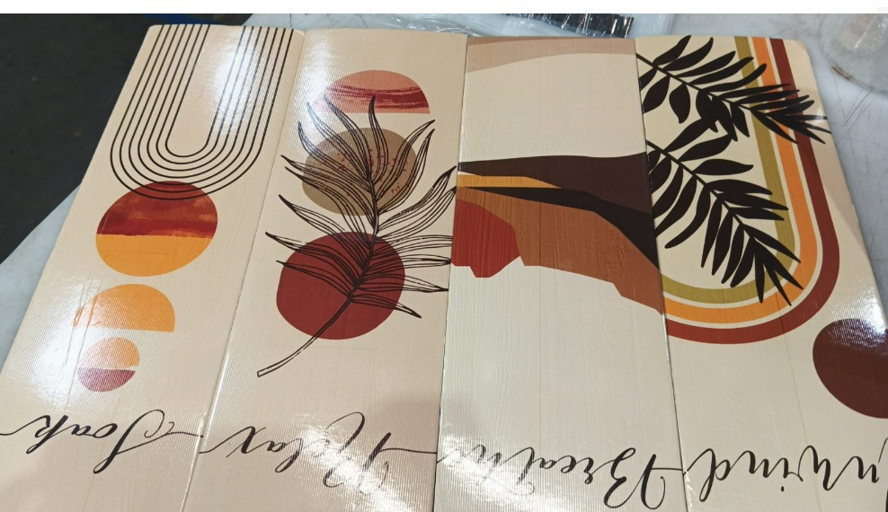 Wall Decor For Living RoomWall Hangings For HomeWall Decoration For Living RoomWall 4 Pcs