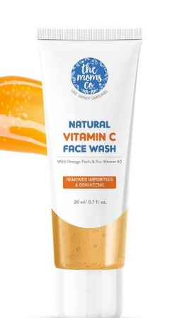 The Moms Co Natural Vitamin C Face Wash 20Ml