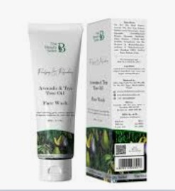 The Beauty Sailor Avocado & Tea Tree Face Wash 100Ml