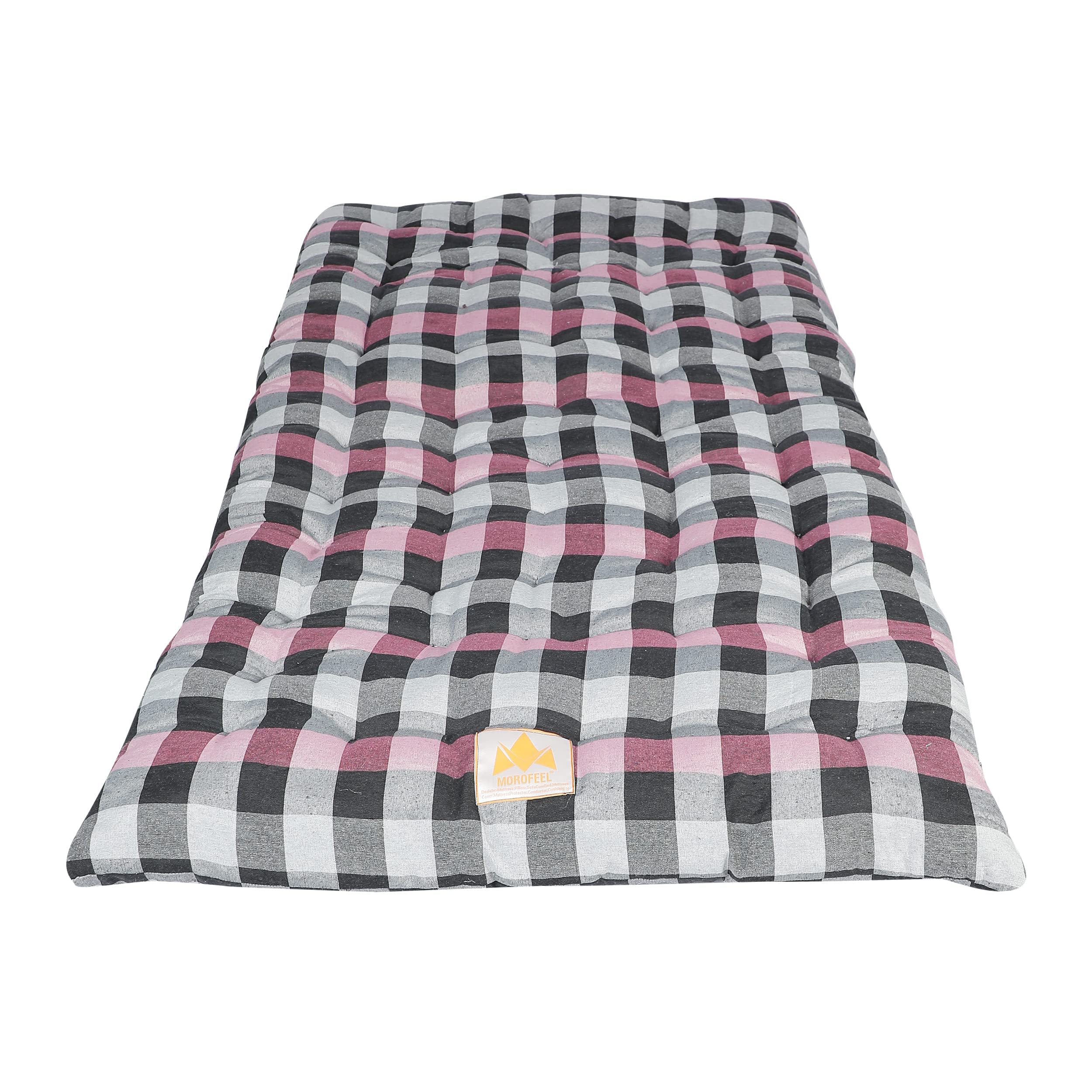 Soft Cotton Multicolour Mattress Gadda Single Bed Multicolor