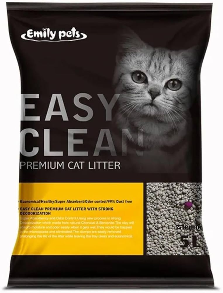 Emily Pets Fresh Scented Premium Bentonite Cat Litter White 9Kg