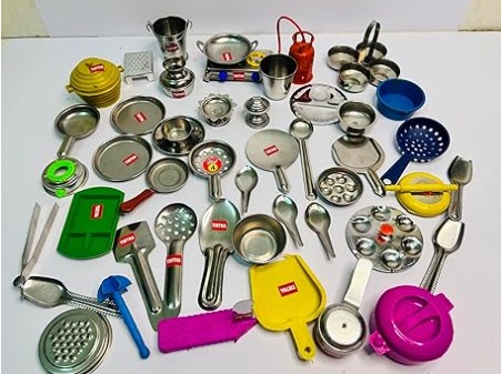 Stainless Steel Kitchen Set For Kids