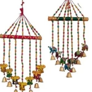 Handmade Wind Chime With Beautiful And Showpiece For Garden Balcony D?or Set Of 2