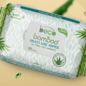 Beco Bamboo Multi Use Wipes 25 Pcs