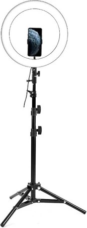 Led Ring Light 26 Cm With Stand For Photo And Video