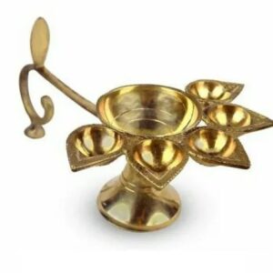 Flame Brass Akhand Diya For Worship