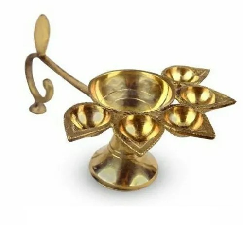Flame Brass Akhand Diya For Worship
