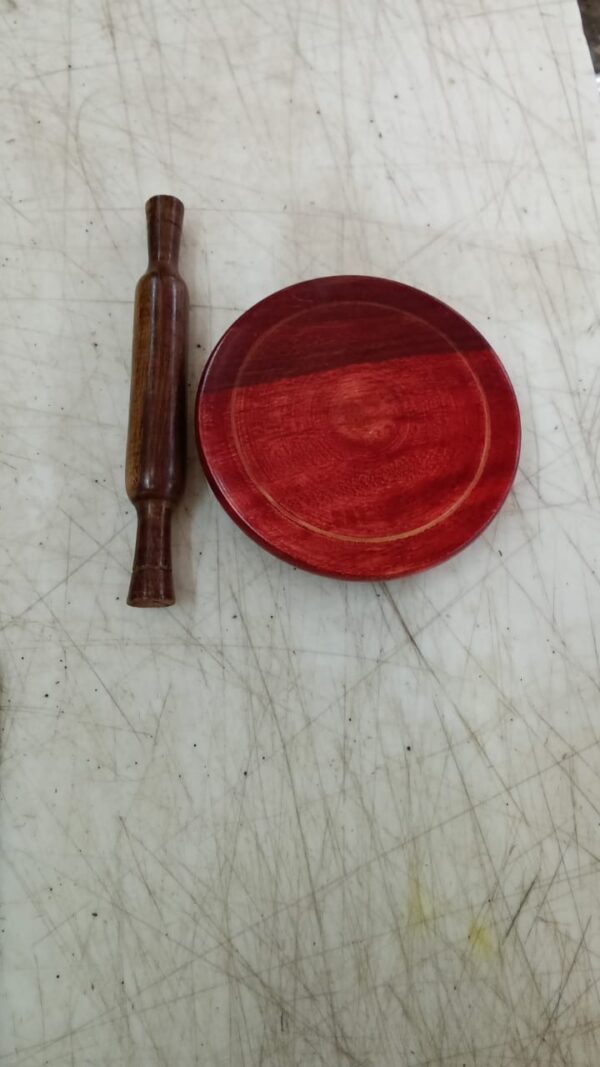 Wooden Chakla Belan For Kids