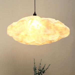 Fig Living Cloud Pendant Lamp Off White Color Bulb Included
