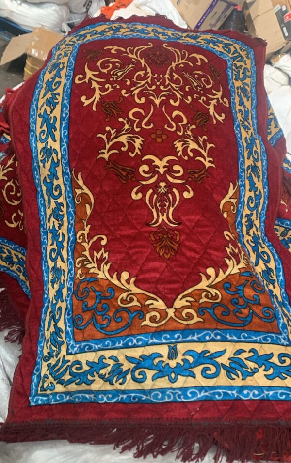 Shai Gold Floor Mat Red Printed Size 2 X 4 Ft