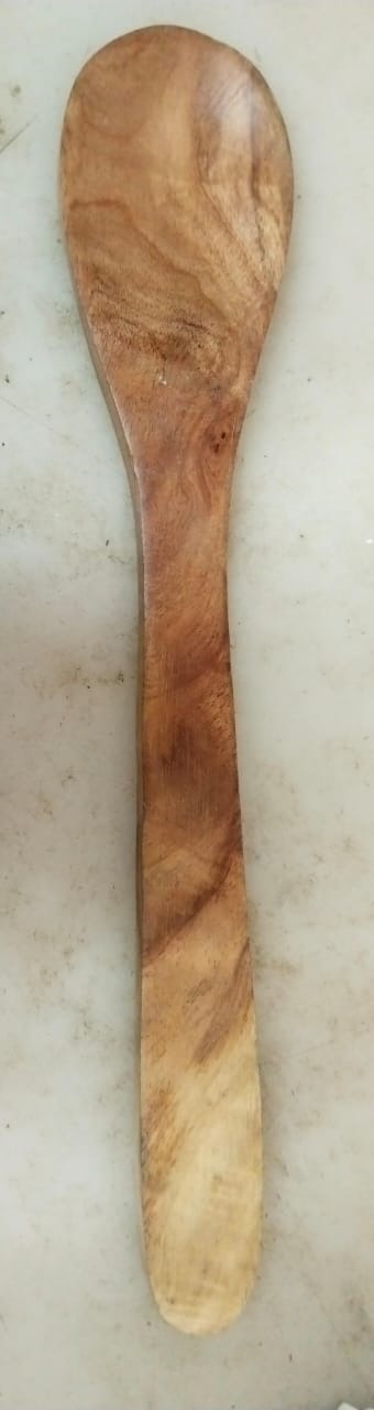 Brown Wooden Spatula