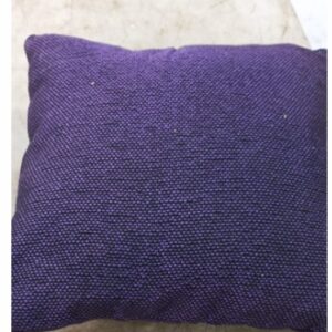 Purple Solid Microfibre Cushion