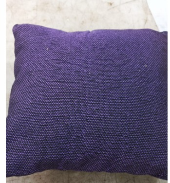 Purple Solid Microfibre Cushion