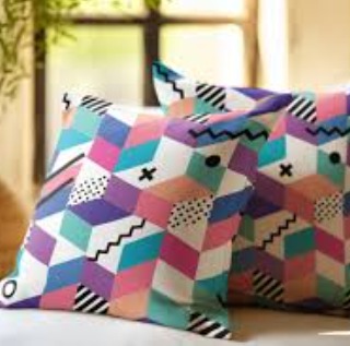 Multicolor Pillow Cover Set Of 2