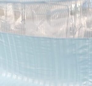 Sky Blue Colour Bed Curtains For Bedroom Decoration