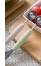 Sharp Fruit Scoop Stacks Pink And Green Pack Of 2