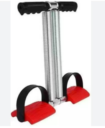 Red Colour Tummy Trimmer Abs Exerciser Double Spring