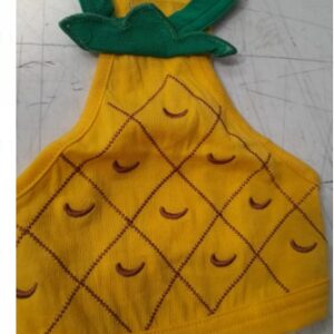 Dog T Shirt Short Yellow Size Xs