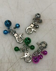 Cat Dog Collar Bells 4 Sets Jingle Bell For Cat Collar Dog Collar Charms Colourful Small Bells