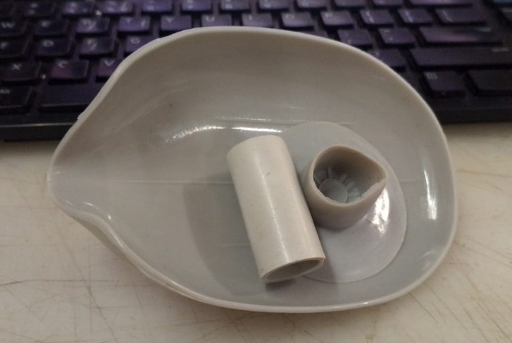 Soap Holder For Bathroom Plastic Grey