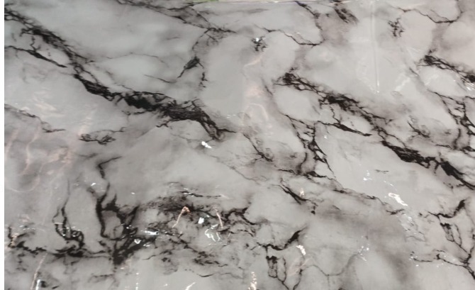 White Printed Wallpaper For Home Decoration 2 Meter