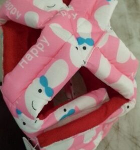 Baby Head Protector For Safety Of Kids Pink