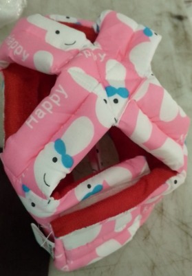 Baby Head Protector For Safety Of Kids Pink