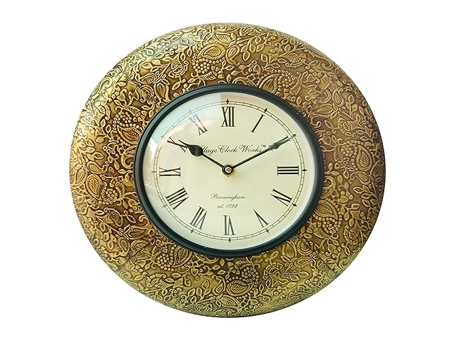 European Clock Makers Analog 30 Cm X 30Cm Wall Clock