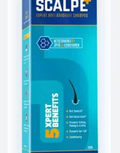 Scalpe Plus Anti Dandruff Shampoo Liquid 75Ml