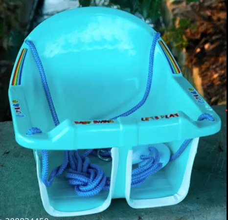 Baby Swing Booster Seat Multipurpose Kids Feeding High Chair Sky Blue