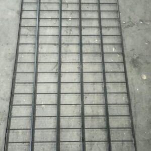 Wall Mounted Ms Grid Panel Size 7 X 3 Feet Color Black 2 Pcs