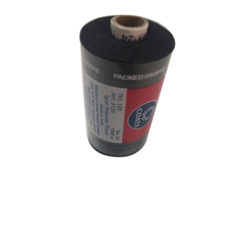 Coats Spun A 5311 Tkt50 2000 Mtr Black
