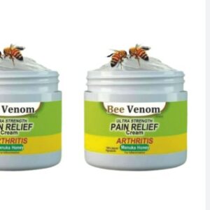 Bee Venom Ultra Strength Pain Relief Cream 100G Pack Of 2