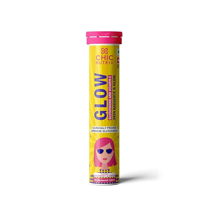 Chicnutrix Glow 20 Effervescent Tablets 500 Mg