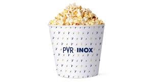 Pvr Inox 5Point5 Inch Multicolor 200G Popcorn Paper Tubs Pack Of 50