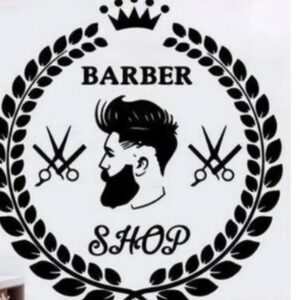 Hair Salon Barber Shop Wall Decal Art Wall Sticker