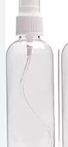Plastic Unbreakable Plastic Empty Small Spray Bottle 100Ml