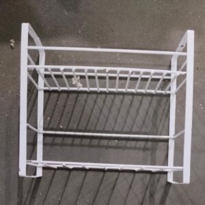 Multipurpose Kitchen Spice Rack White Color