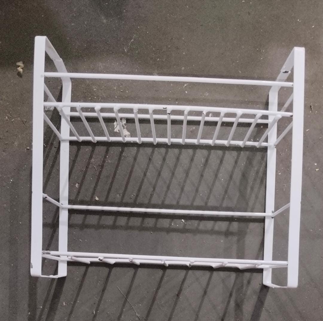 Multipurpose Kitchen Spice Rack White Color
