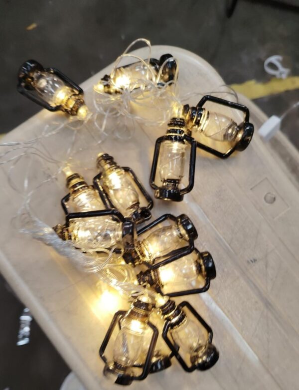 Muslim Ramadan String Light Eid Mubarak Islamic Fairy Lamp Decoration 1 Point 5M