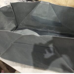 Laundry Bag Grey Colour Set Of 2