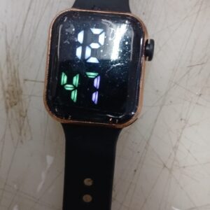 Led Digital Watch For Kids Black