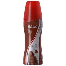 Helios Liquid Shoe Polish Brown 80Ml