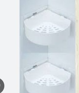 Bathroom Accessories 2 Corner Shelf Bathroom Kitchen Rack Shelf