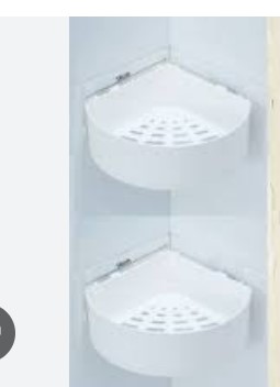 Bathroom Accessories 2 Corner Shelf Bathroom Kitchen Rack Shelf